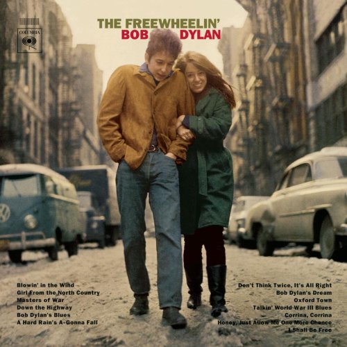 Don Hunstein, Bob Dylan, with then-girlfriend, Suze Rotolo