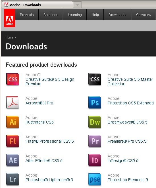 Adobe Creative Suite 5 Master Collection