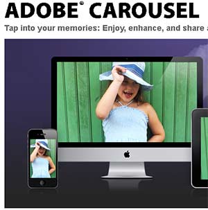 Adobe Carousel for Mobile Devices