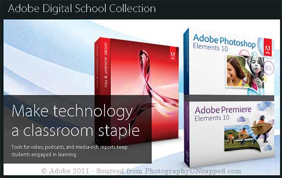 Adobe Digital School Collection K-12 Site License