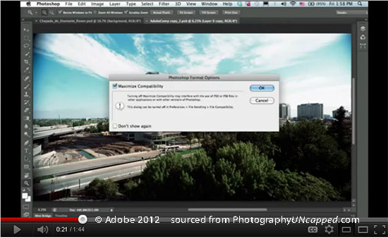 Photoshop CS6 Sneak Peek Video - Save in Background + Liquify Filter Performance