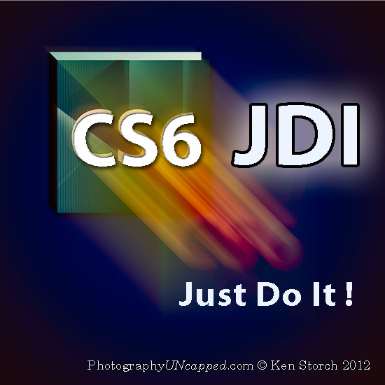 JDI - Just Do It - Photoshop CS6 - Public Beta - Un Official Logo