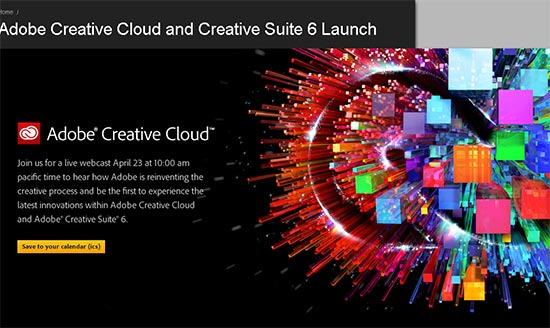 Adobe Photoshop CS6 Creative Suite 6 Official Date Announcement