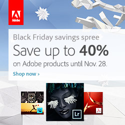 Adobe Balck Friday 40% Off