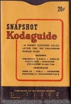 Kodak Snapshot Kodaguide - front cover