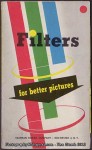 Kodak Filters pamphlet - For Better Pictures - cover