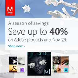 Adobe Black Friday - Cyber Monday Sales on NOW